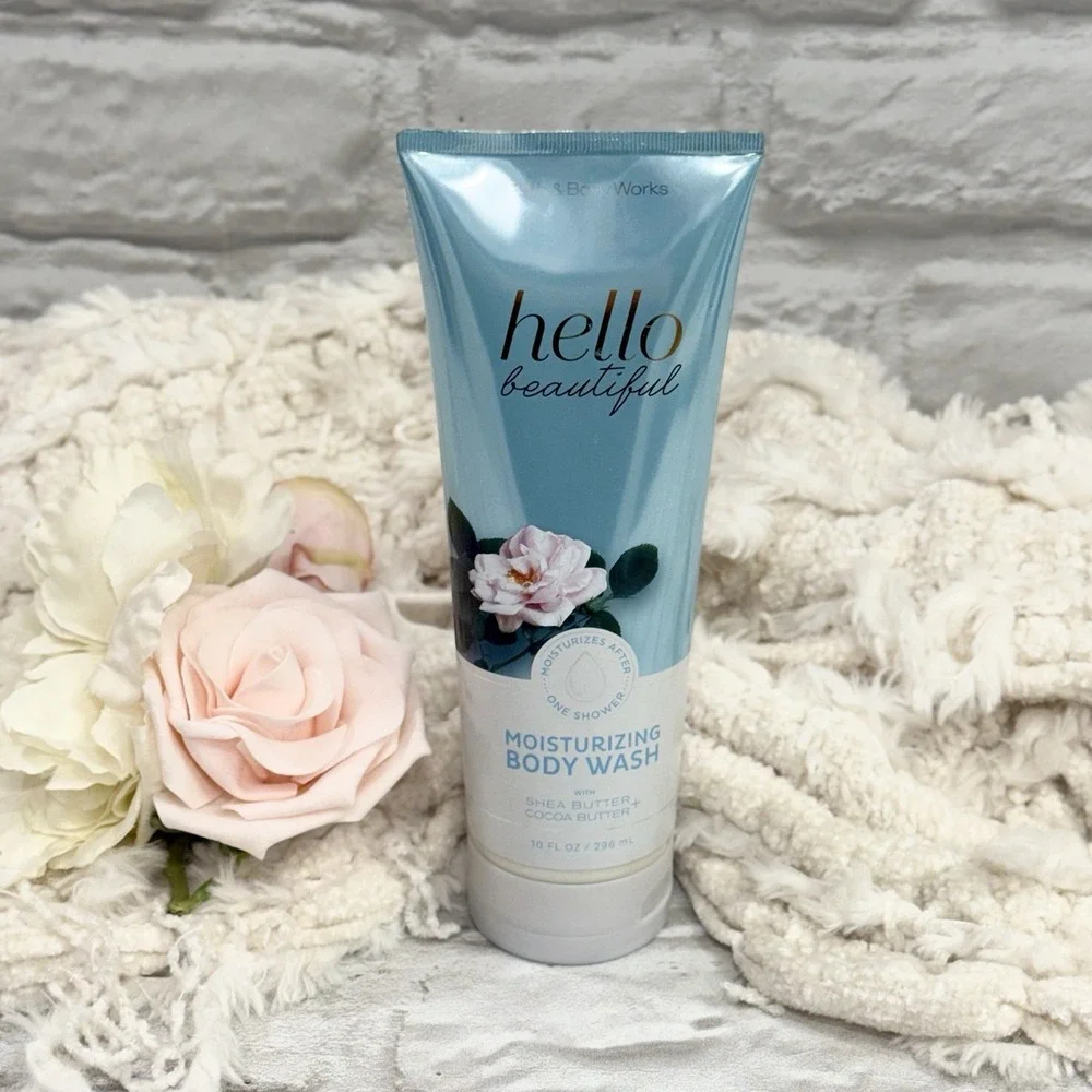 Bath & Body Works HELLO BEAUTIFUL Aromatherapy Moisturizing Body Wash 10oz